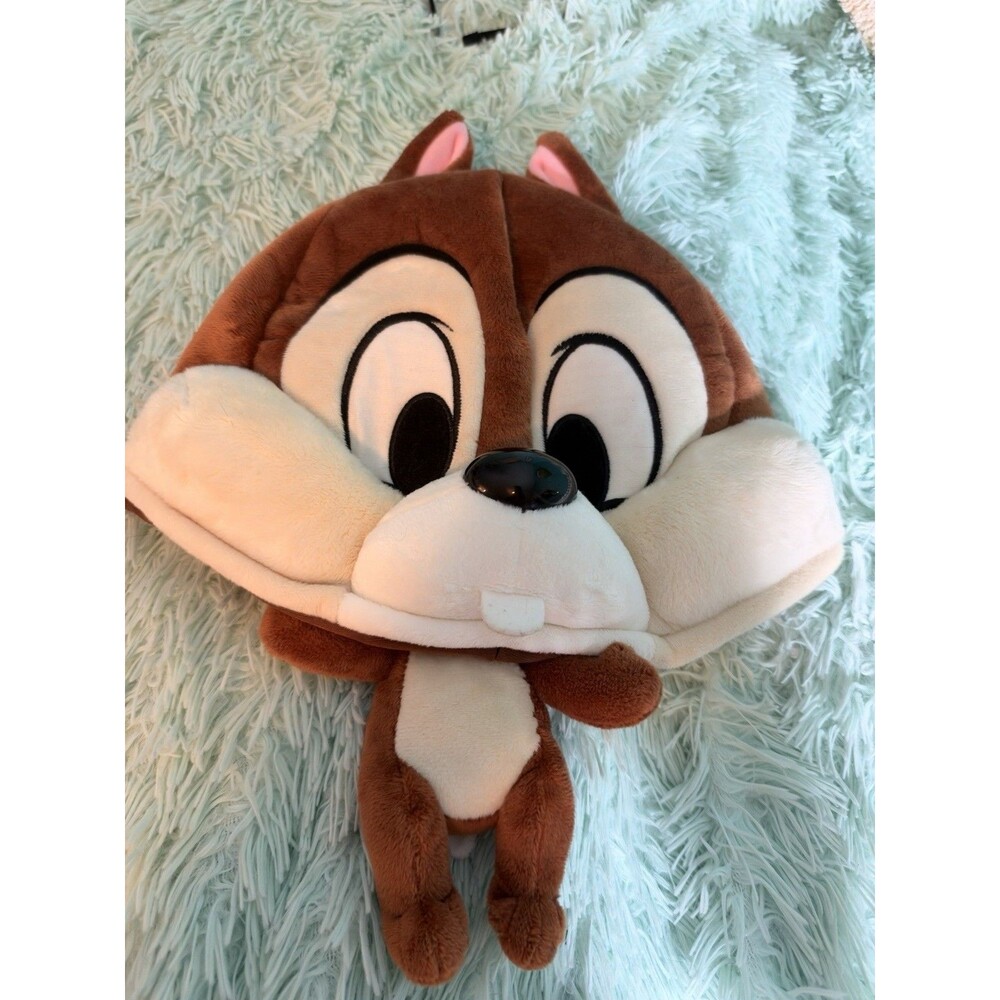 Tokyo Disney Resort Limited Chip and Dale Chip fan cap toy Plush doll cap